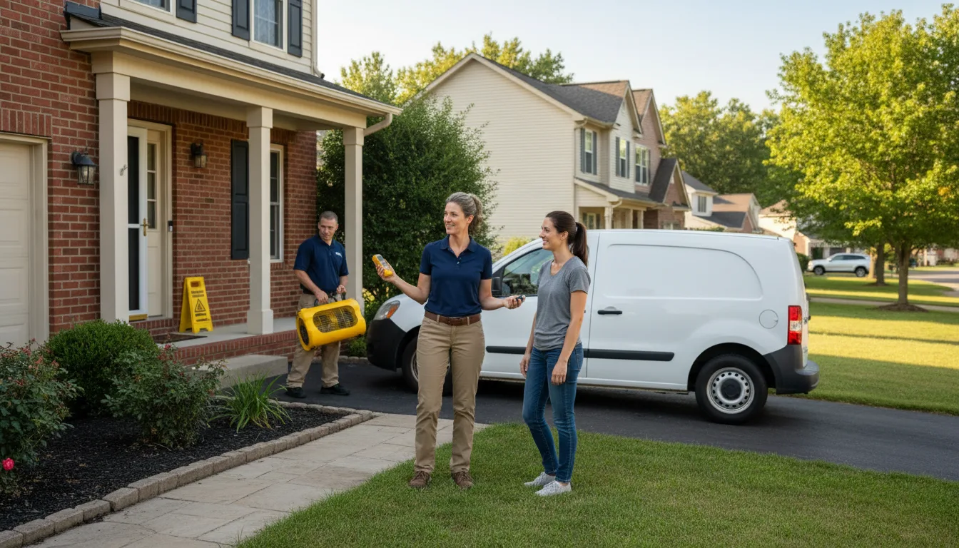 Water restoration image for Flood Water Cleanup, Removal And Restoration Services in Detroit, MI